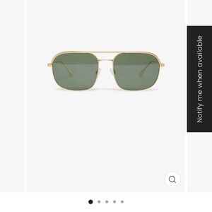 Anine Bing Highland Gold sunglasses